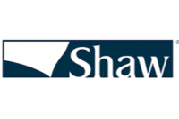 Shaw floors website logo.