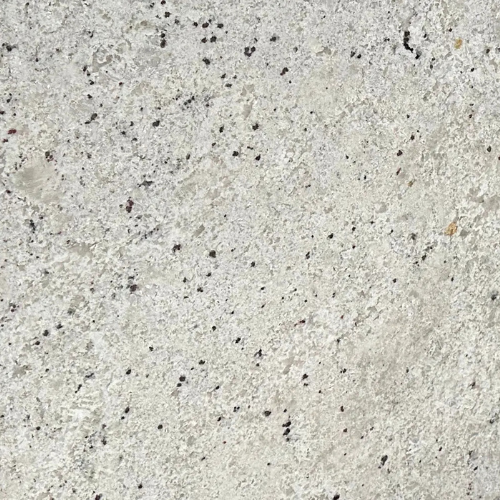 Natural and man-made stone sample of granite named New Colonial Cream.