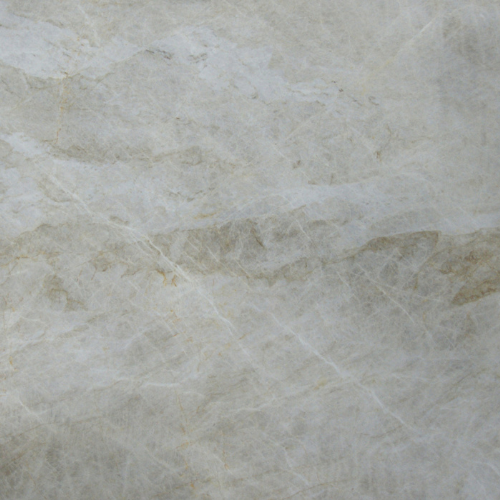 Natural and man-made stone sample of quartzite named Taj Mahal.